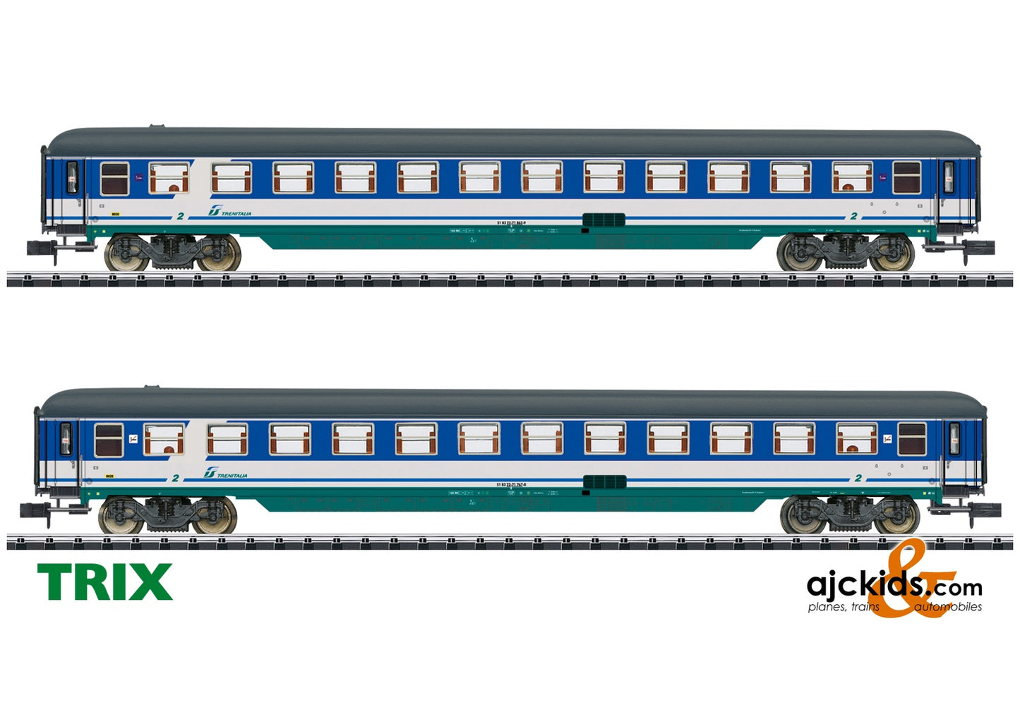 Trix 18255 - EC Venezia Car Set Part 4
