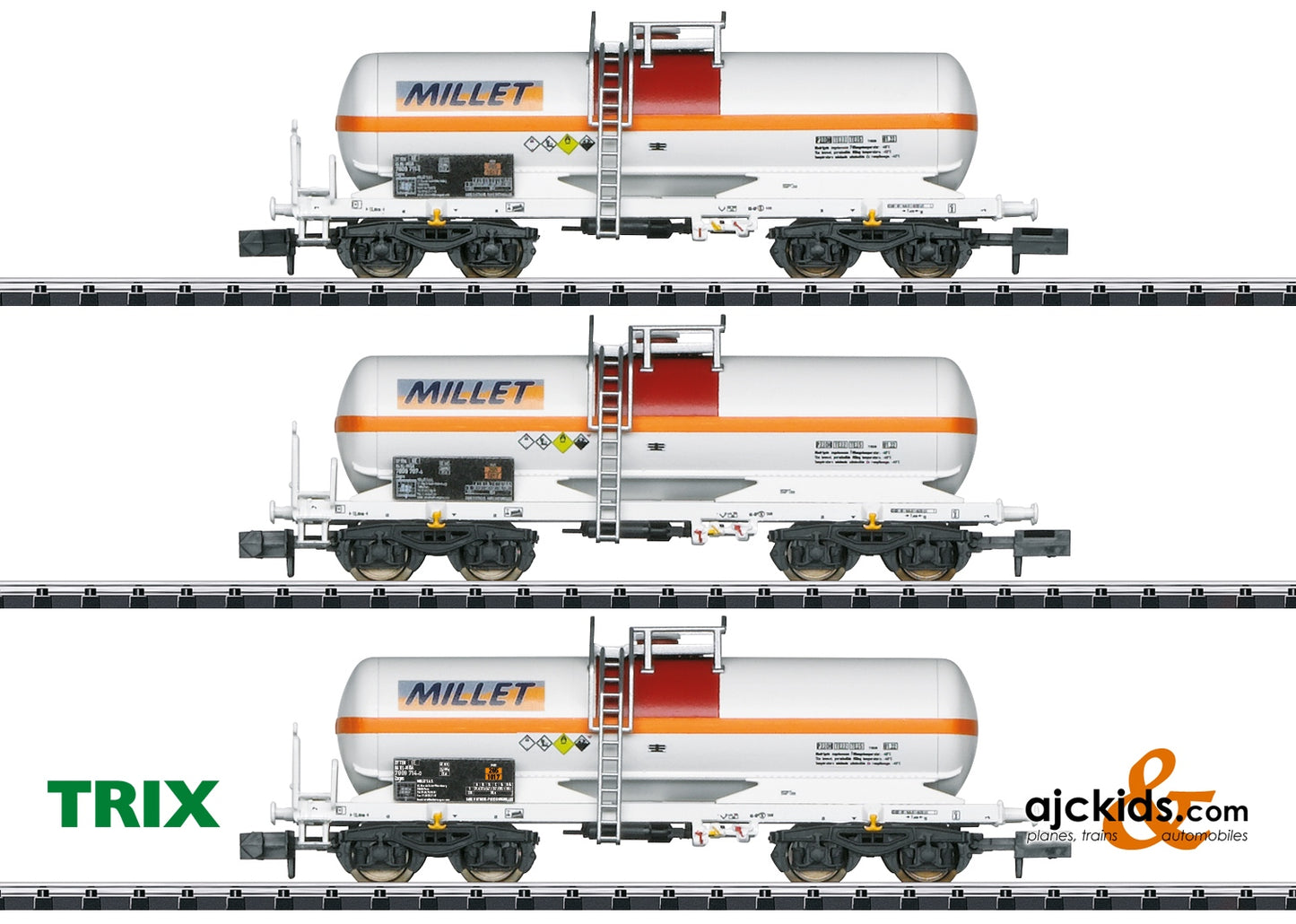 Trix 18266 Millet Tank Car Setat Ajckids.com