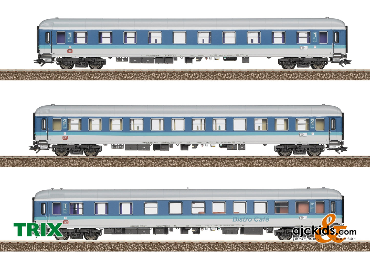 Trix 23200 - InterRegio Passenger Car Set