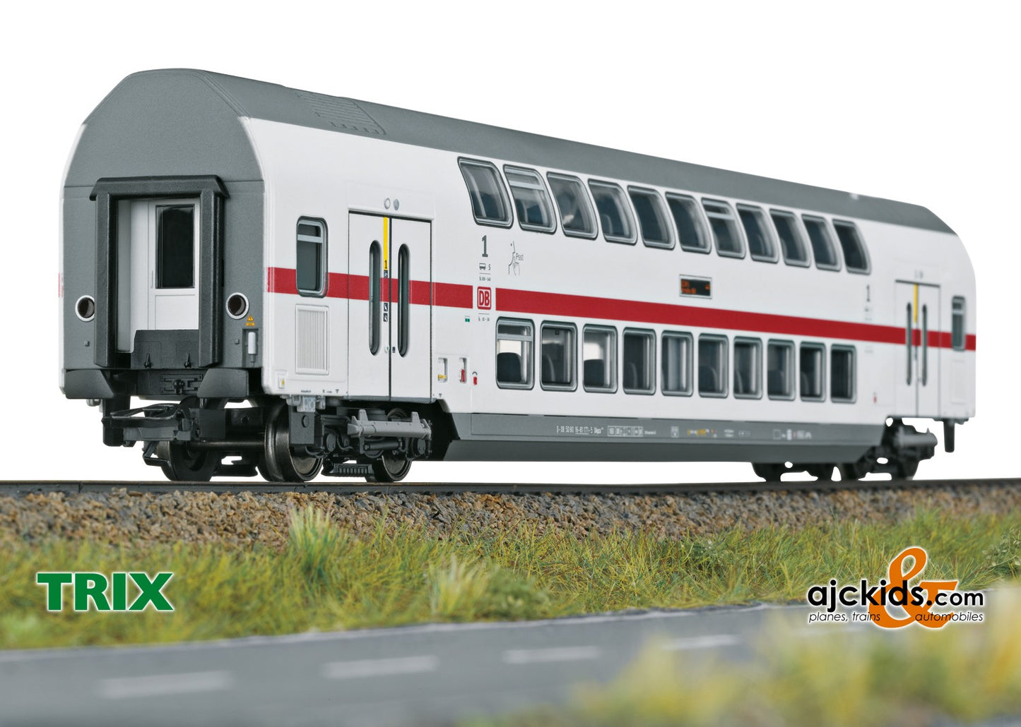 Trix 23253 - IC2 Type DApza 687.2 Bi-Level Intermediate Car, 1st Class
