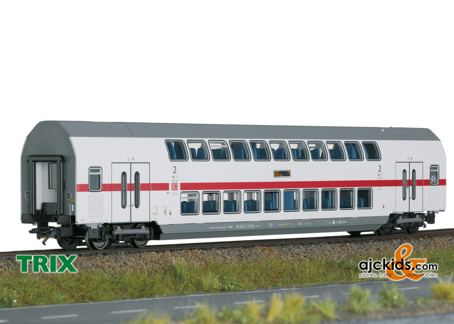 Trix 23254 - IC2 Type DBpza 682.2 Bi-Level Intermediate Car, 2nd Class