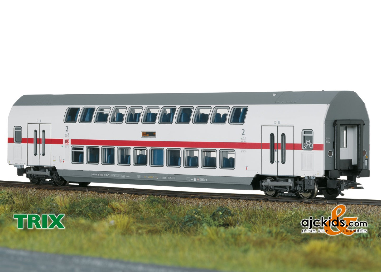 Trix 23257 - IC2 Type DBpza 682.2 Bi-Level Intermediate Car, 2nd Class