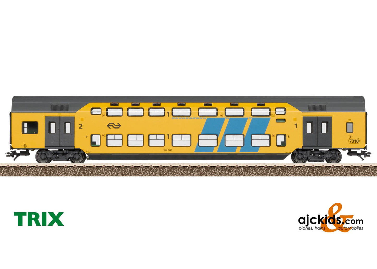 Trix 23277 - Bi-Level Car, 1st/2nd Class