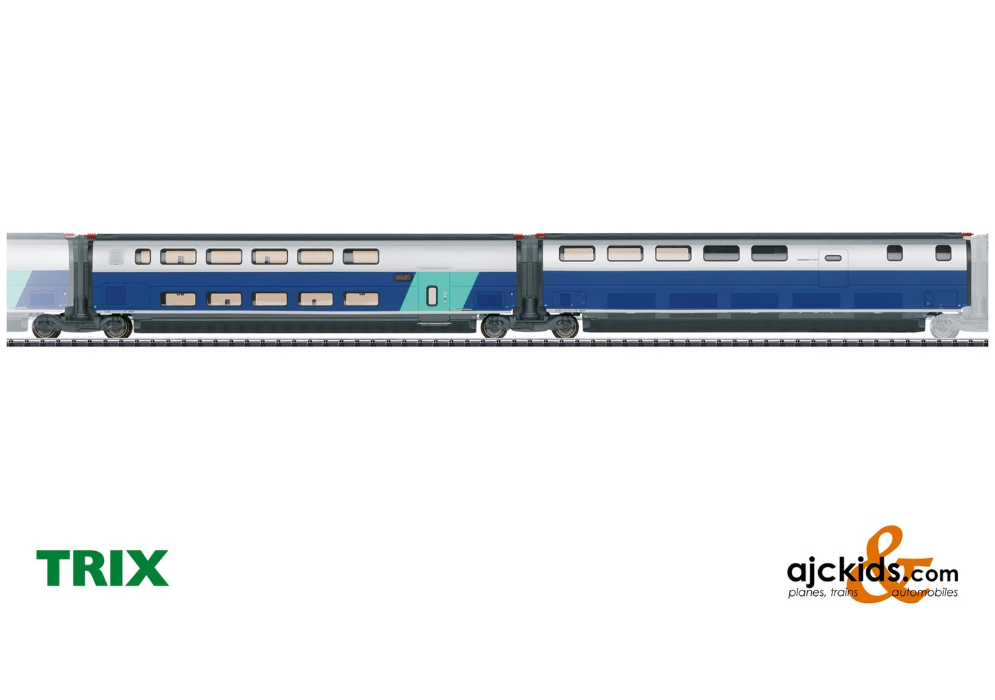 Trix 23489 - Add-On Car Set 3 for the TGV Euroduplex