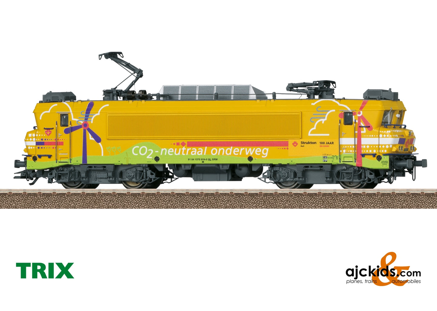 Trix 25161 Strukton Elec. Rd. No. 1824at Ajckids.com