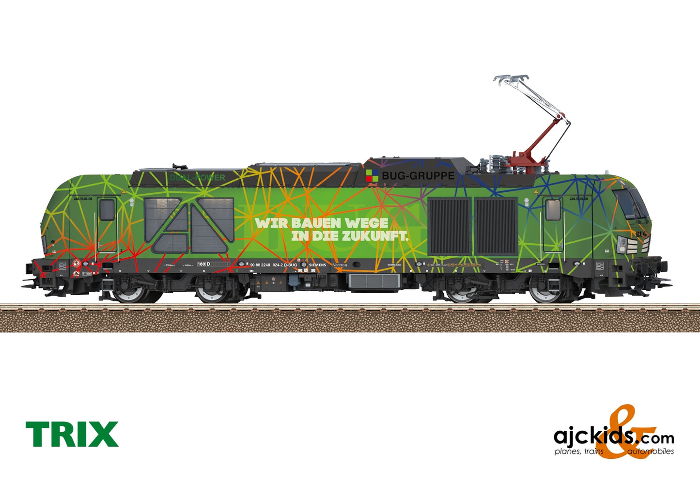 Trix 25295 BUG Vectron DM Cl. 248at Ajckids.com