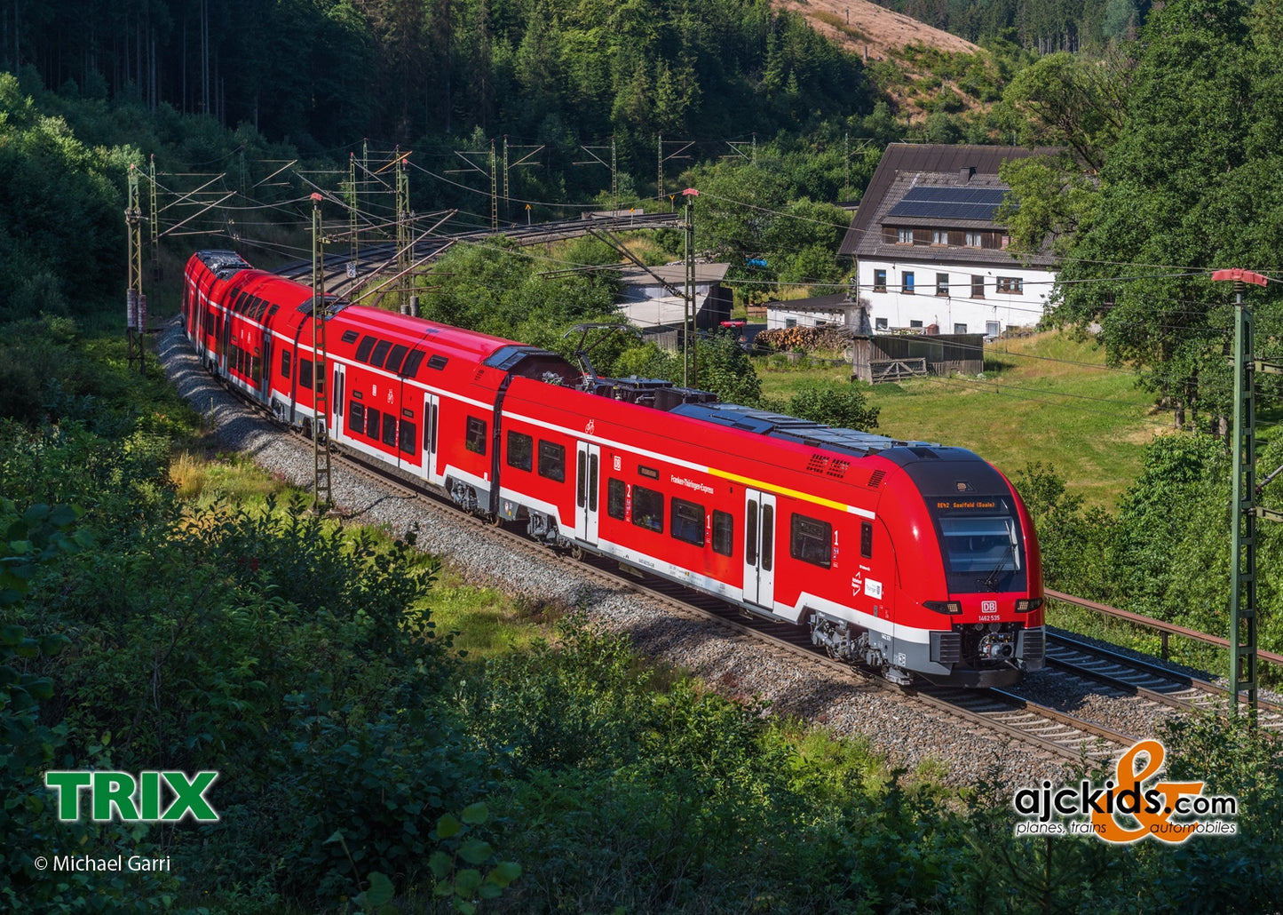 Trix 25462 DB AG Desiro HC Elec. Trainat Ajckids.com