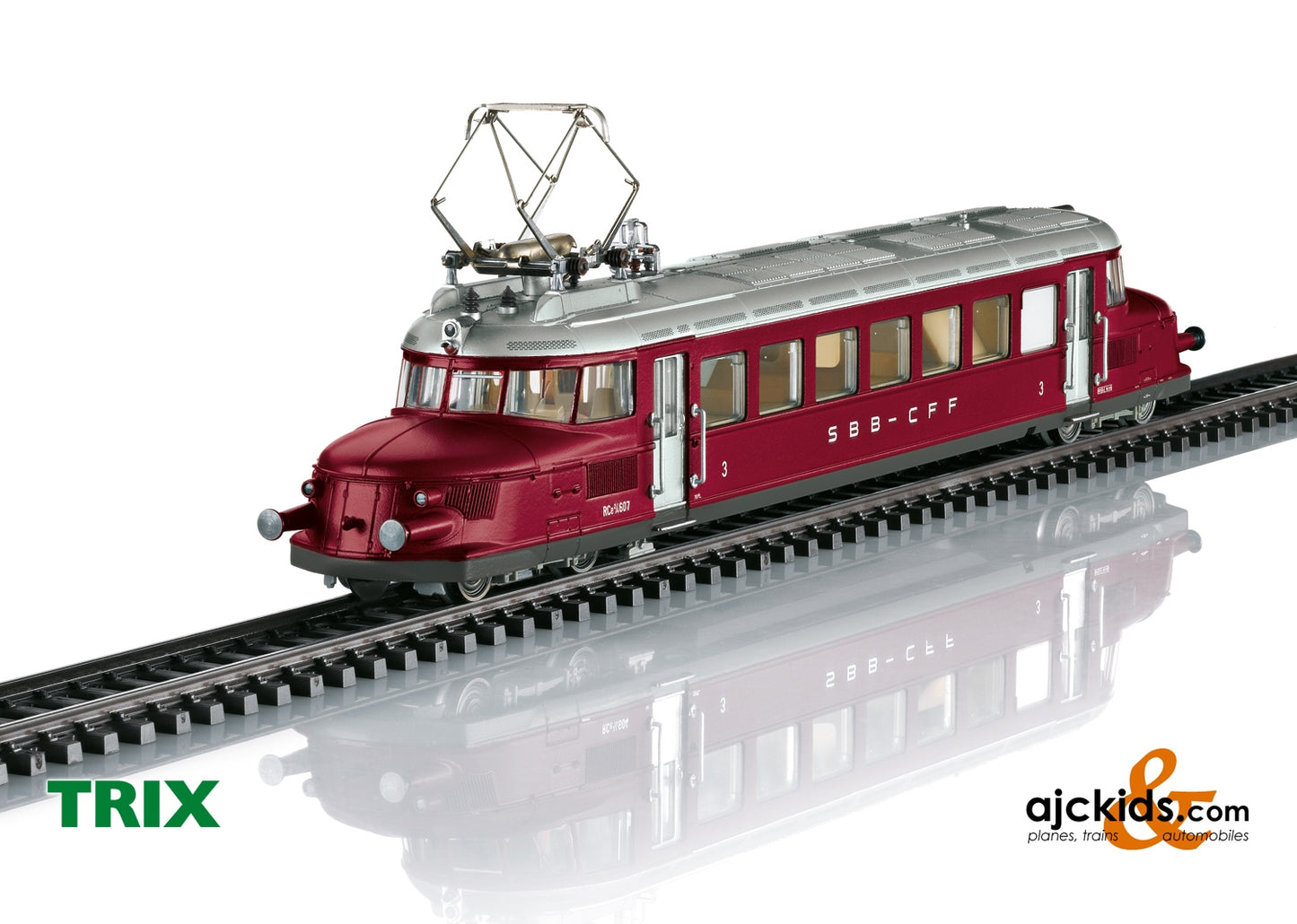 Trix 25860 OeBB Cl. RCe2/4 Red Arrowat Ajckids.com
