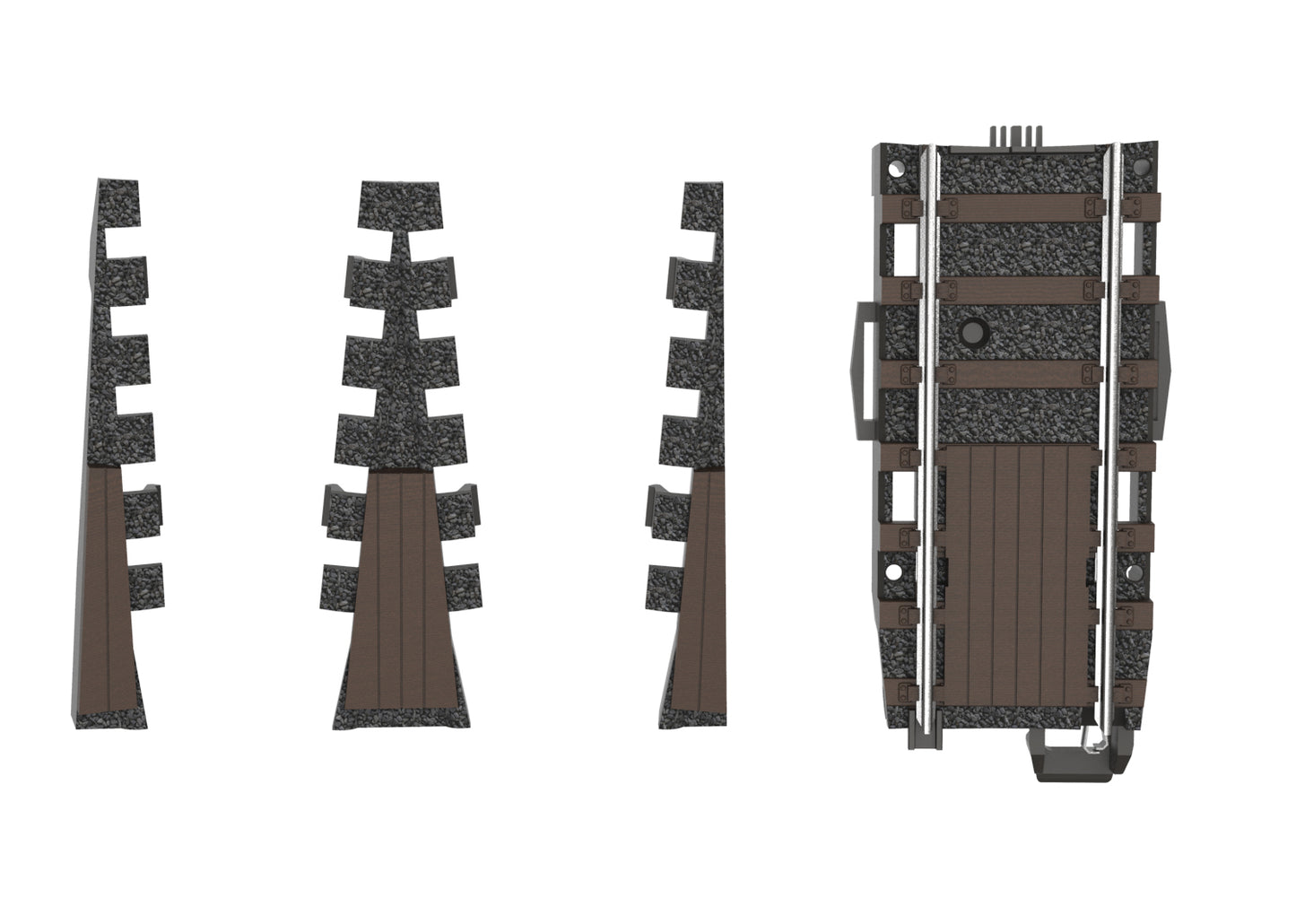 Trix 66871 - Expansion Set for the 66861 Turntable