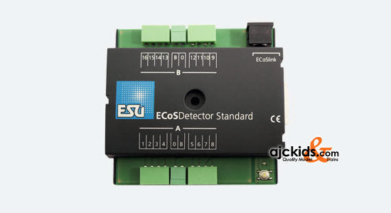 ESU 50096 - ECoSDetector Standard feedback module for 3-digit operation, 16 digtal Inputs, OPTO