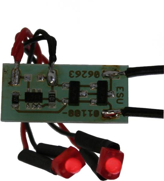 ESU 50705 - Interior lighting, taillight, 2 LED red, brightness selectable