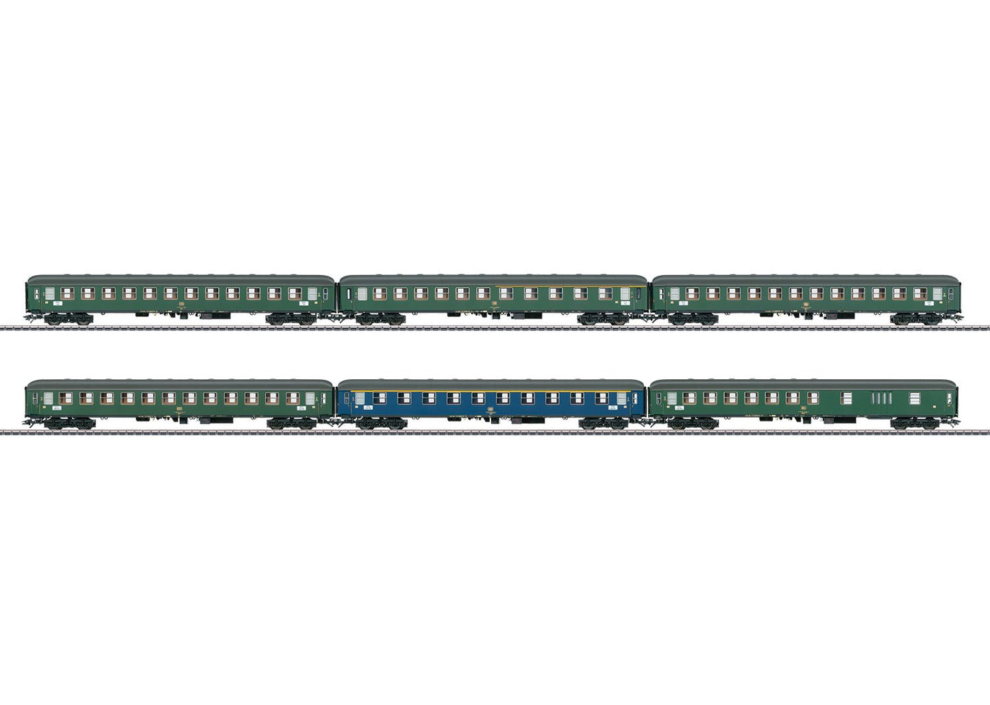 Marklin 42912 - Interzone Express Train Passenger Car Set