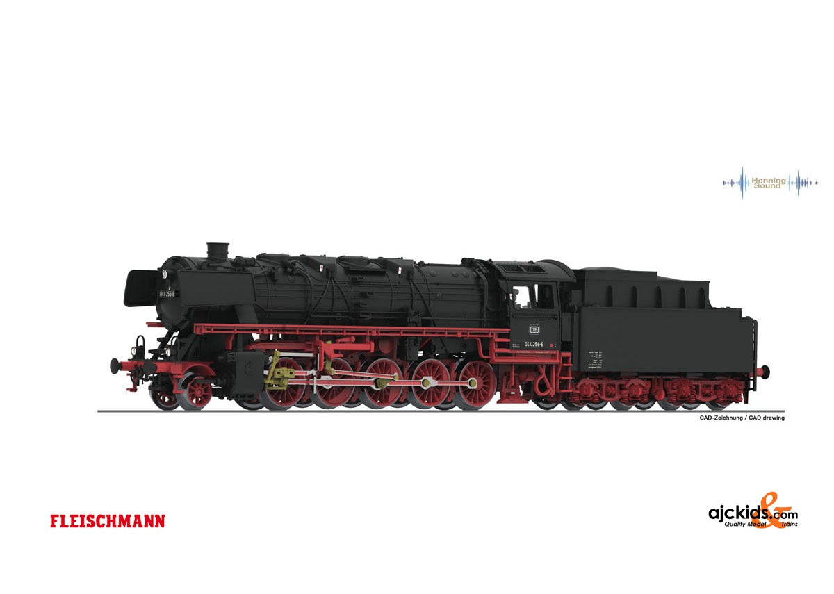 Fleischmann 714471 - Steam Locomotive cl.044+ coal tender DB
