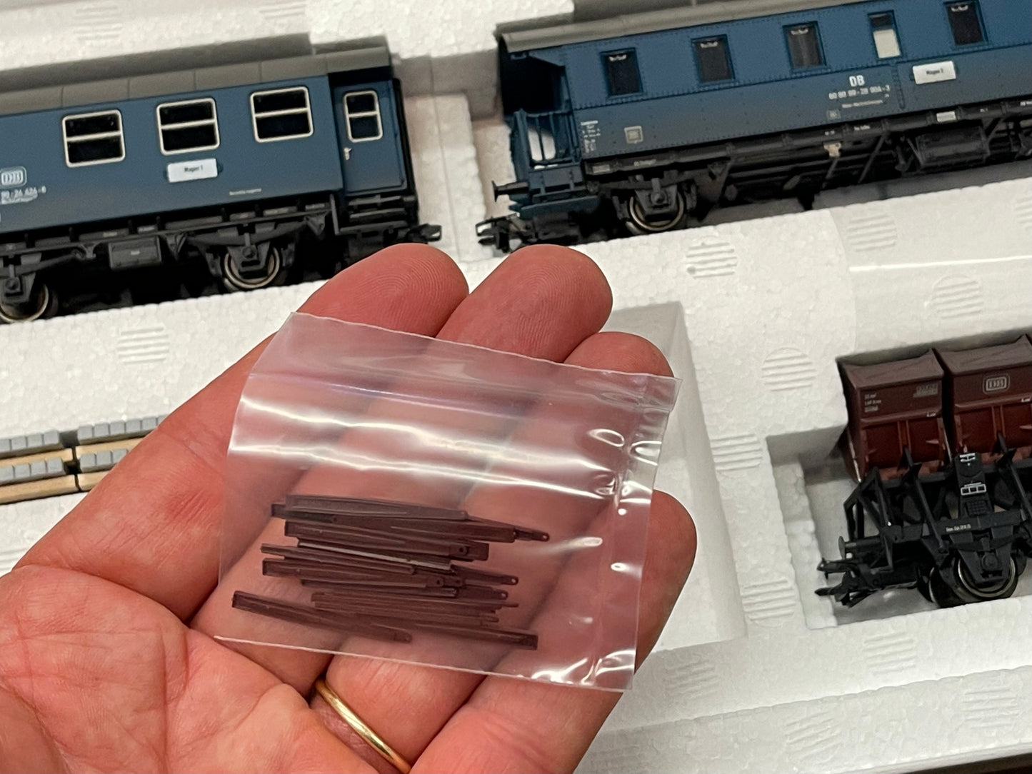 Marklin 46690 - "Construction Train" Car Set (weathered) at Ajckids.com