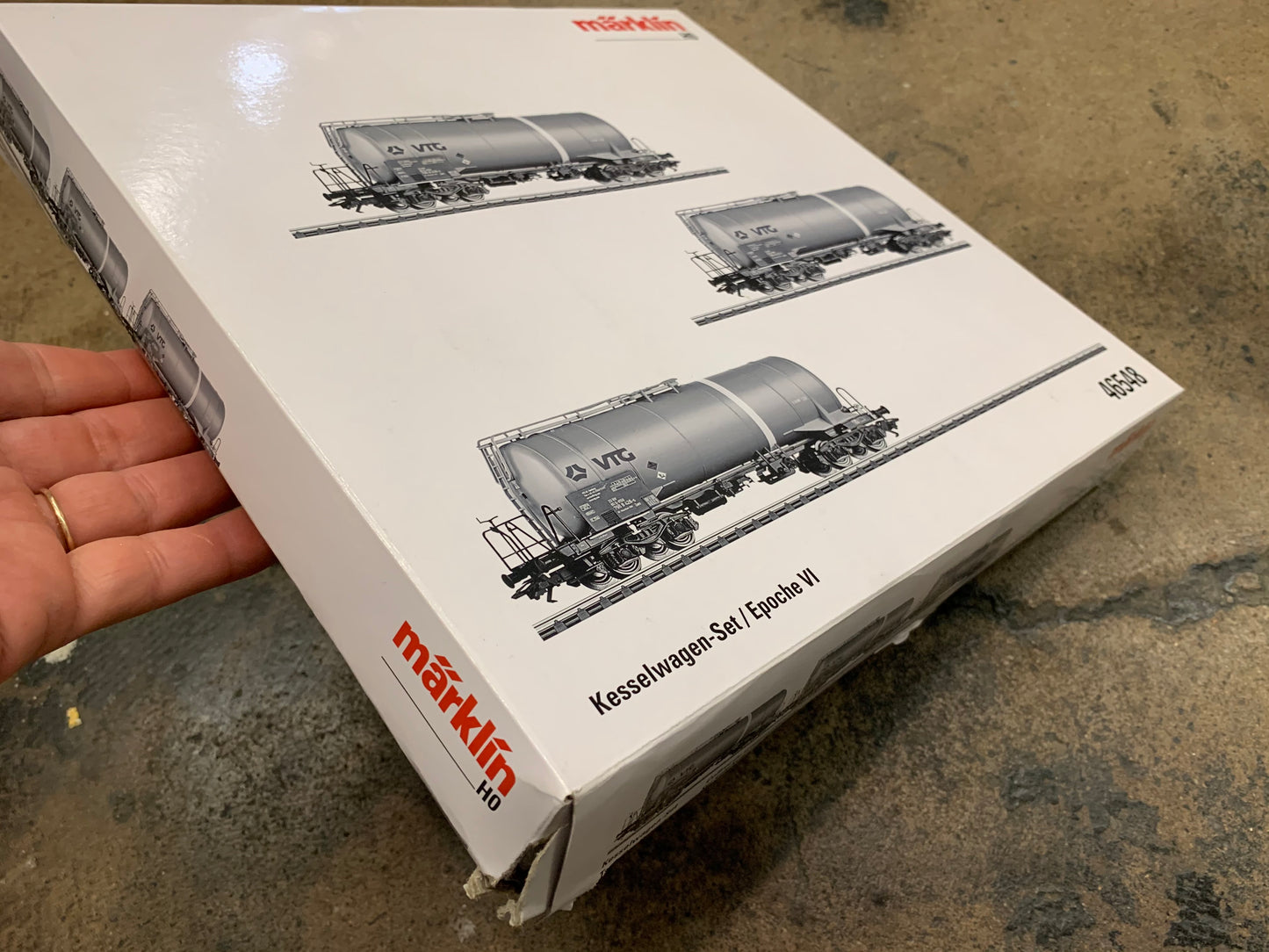Marklin 46548 - Tank Car Set VTG (ugly box)