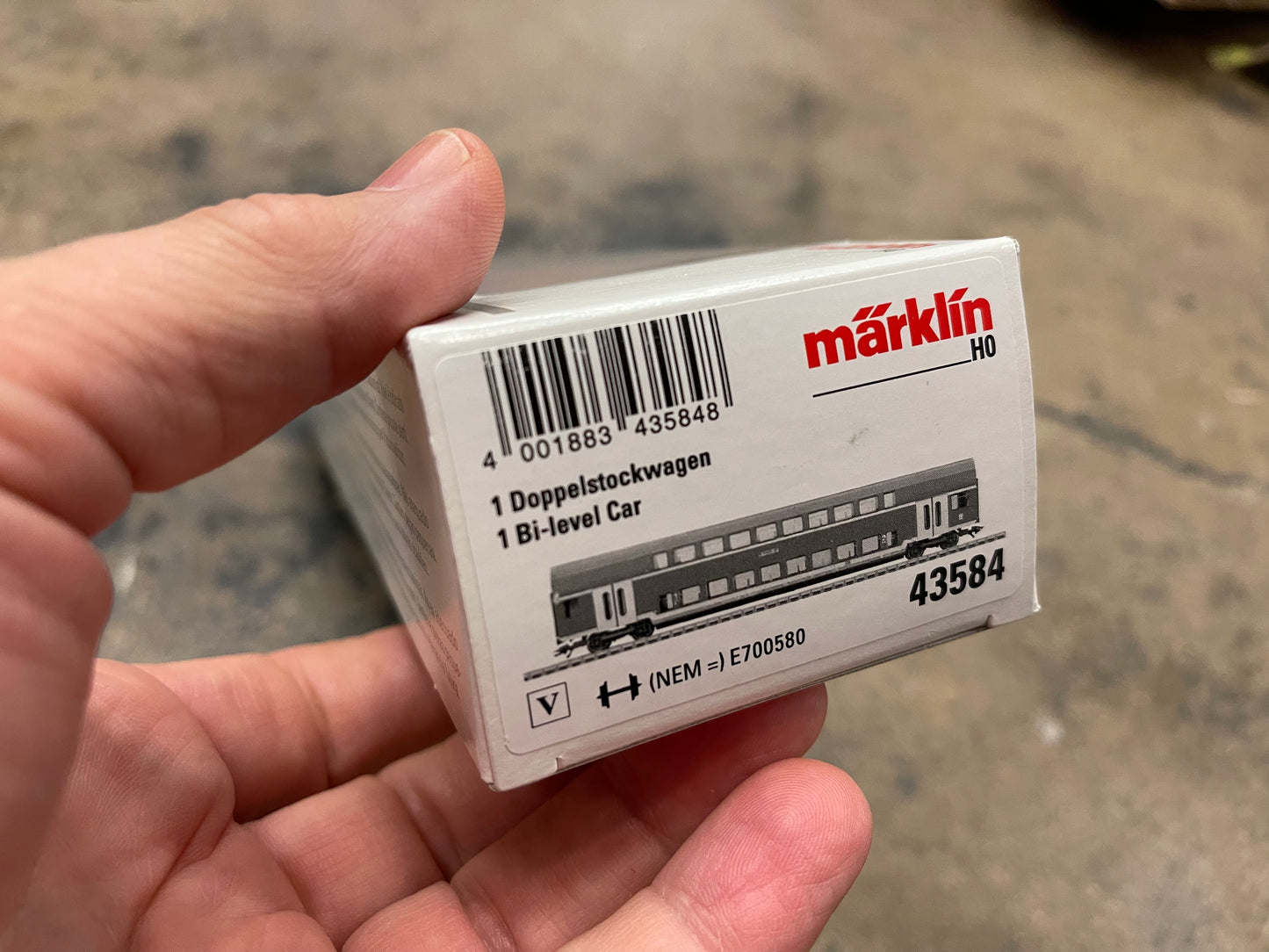 Marklin 43584 - Bilevel Car