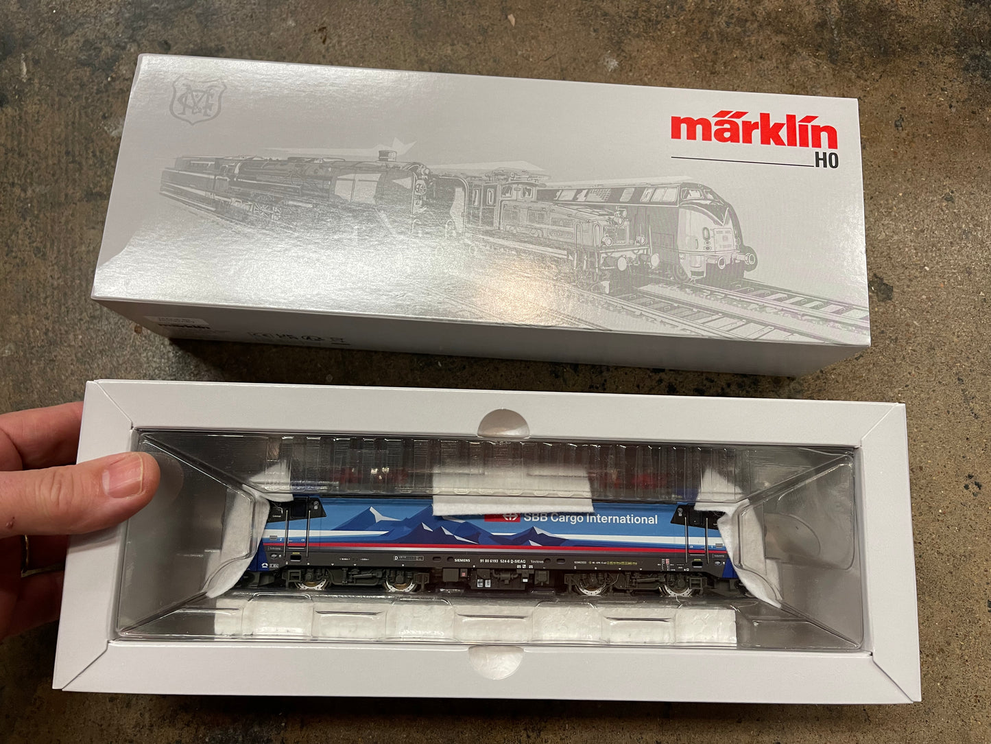 Marklin 39199 - Class 193 Electric Locomotive SüdLeasing at Ajckids.com