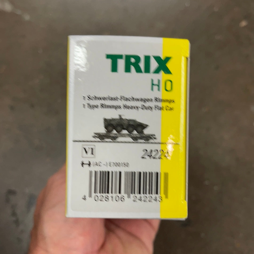 Trix 24224 - Type Rlmmps Heavy-Duty Flat Car
