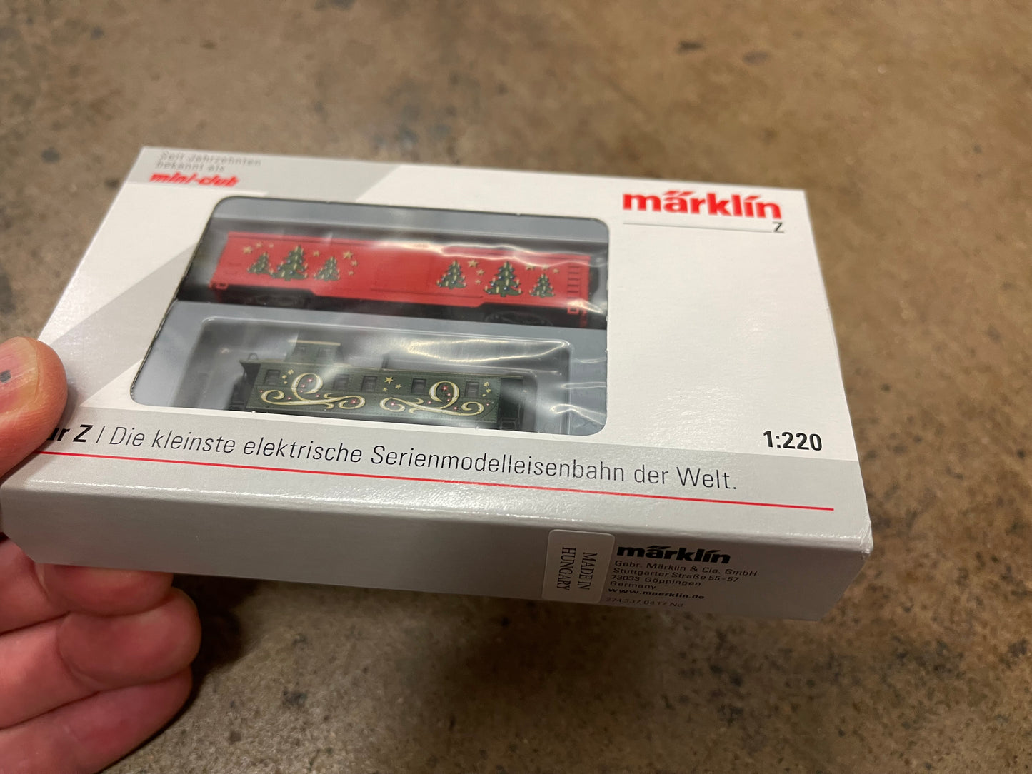 Marklin 82302 - Christmas Add-On Car Set