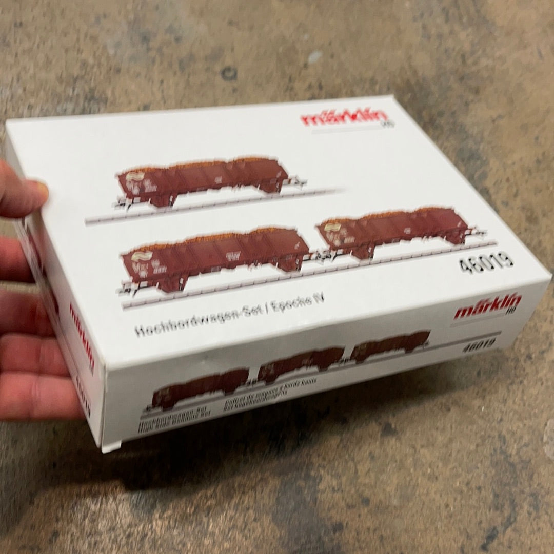 Marklin 46019 - High Side Gondola Set (beets)