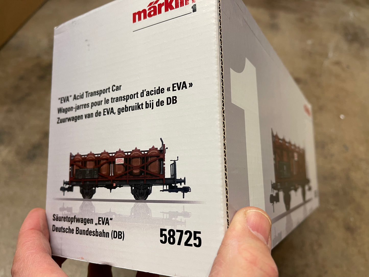 Marklin 58725 - EVA Acid Transport Car at Ajckids.com