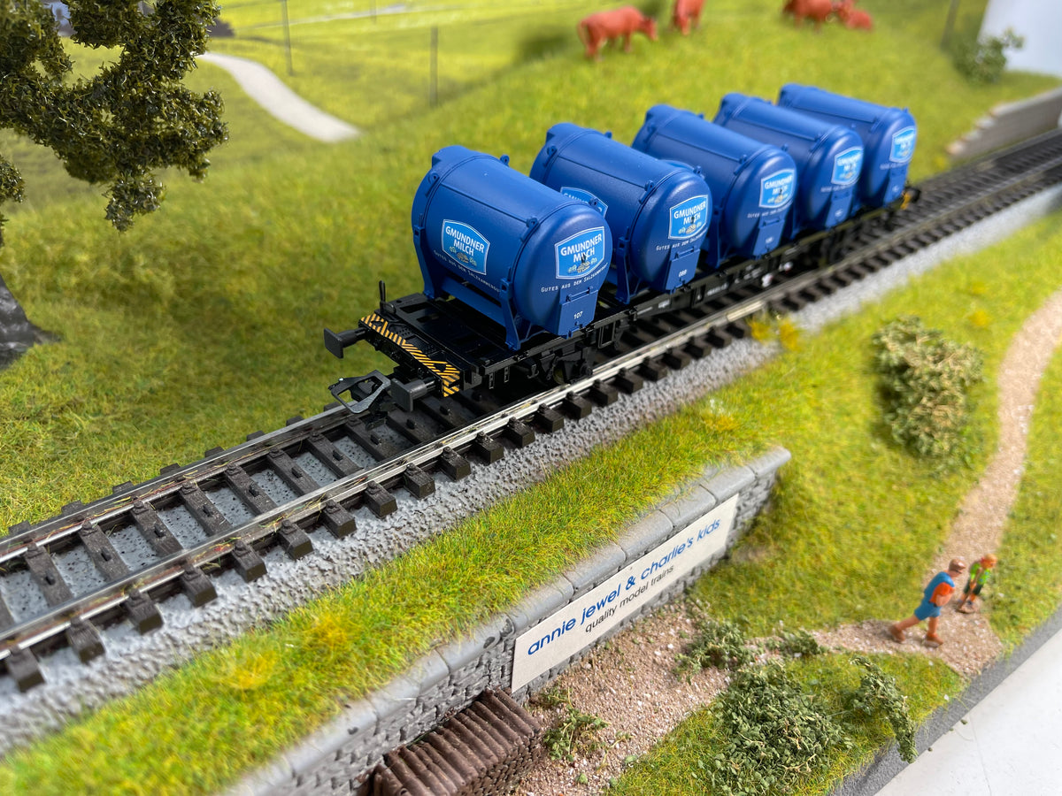 Marklin 48934 - Container Transport Car Gmundner Milk