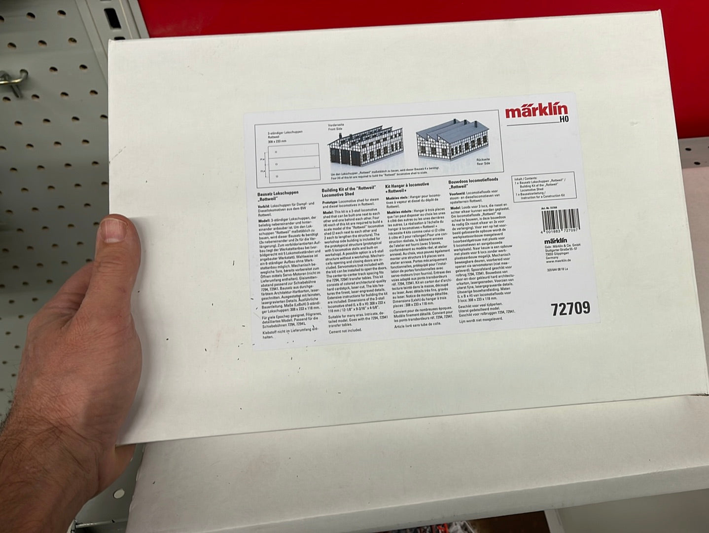 Marklin 72709 - Building Kit of the Rottweil Locomotive Shed