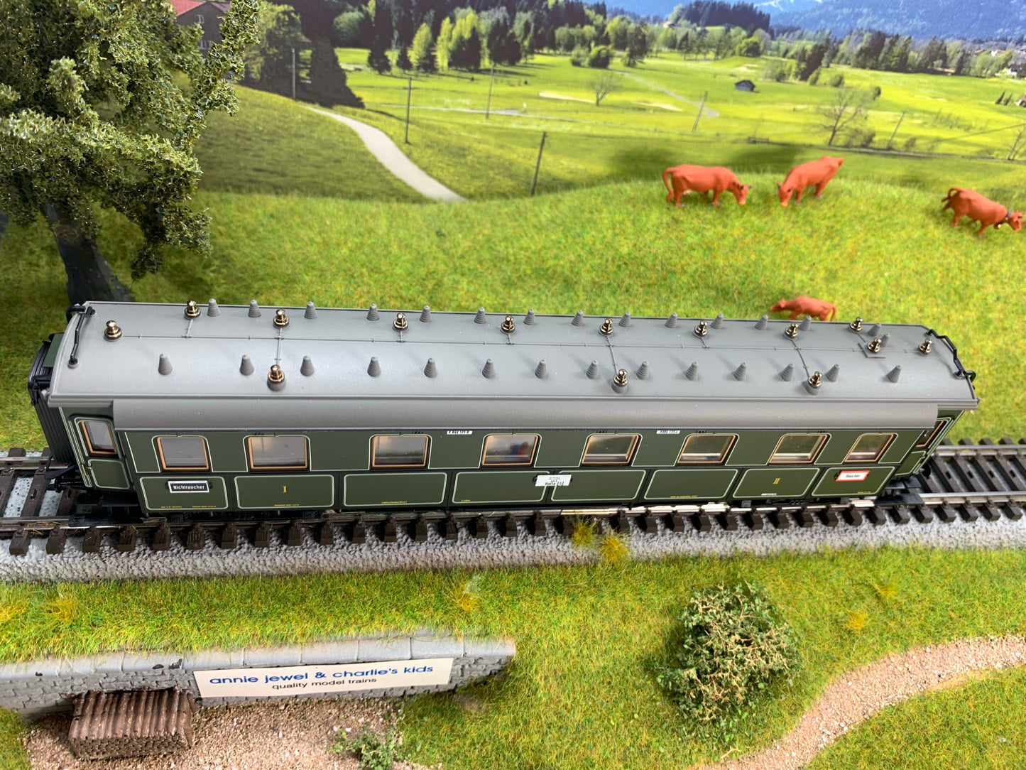 Marklin 41369 - K.Bay.Sts. Type ABBu Express Train Passenger 1st/2nd class