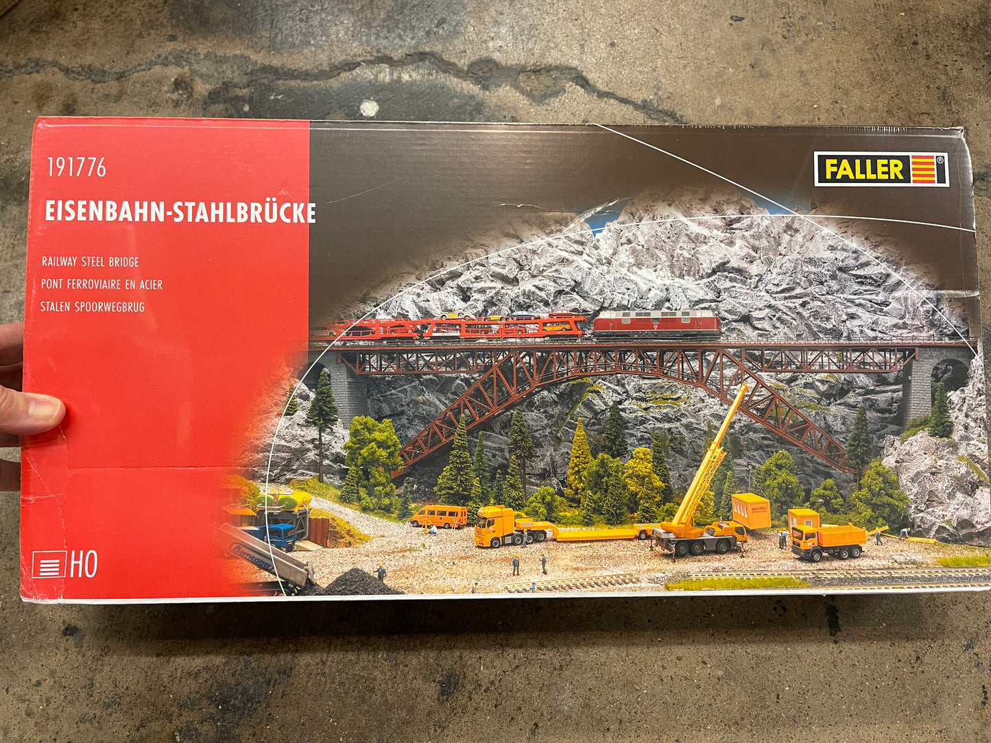 Faller 191776 - Railway steel bridge