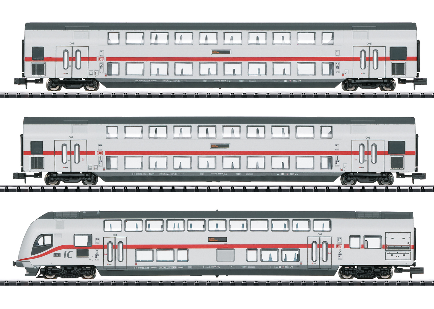 Trix 15385 - "IC 2" Bi-Level Car Set