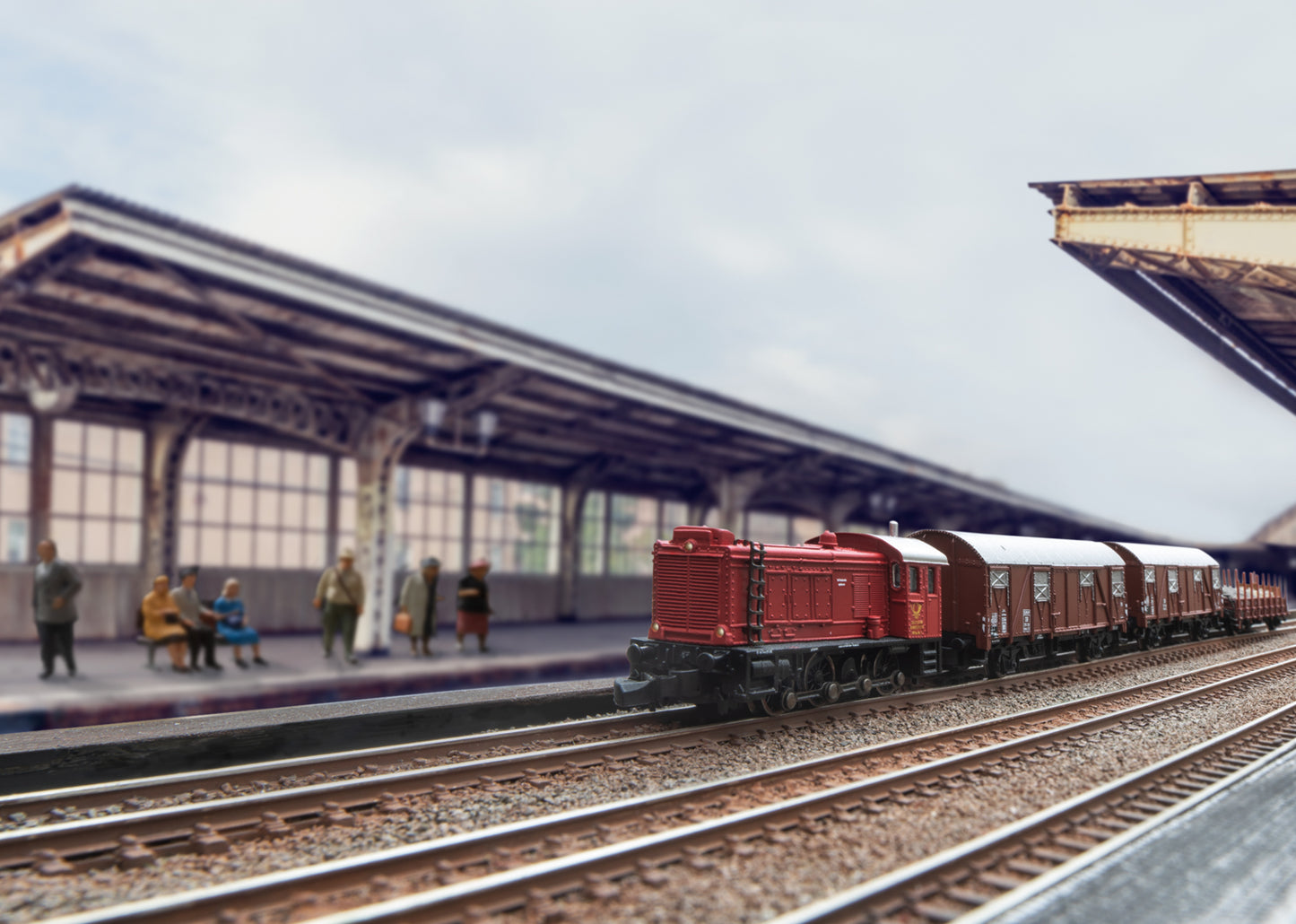 Marklin 81341 - German Federal Postal System Train Set