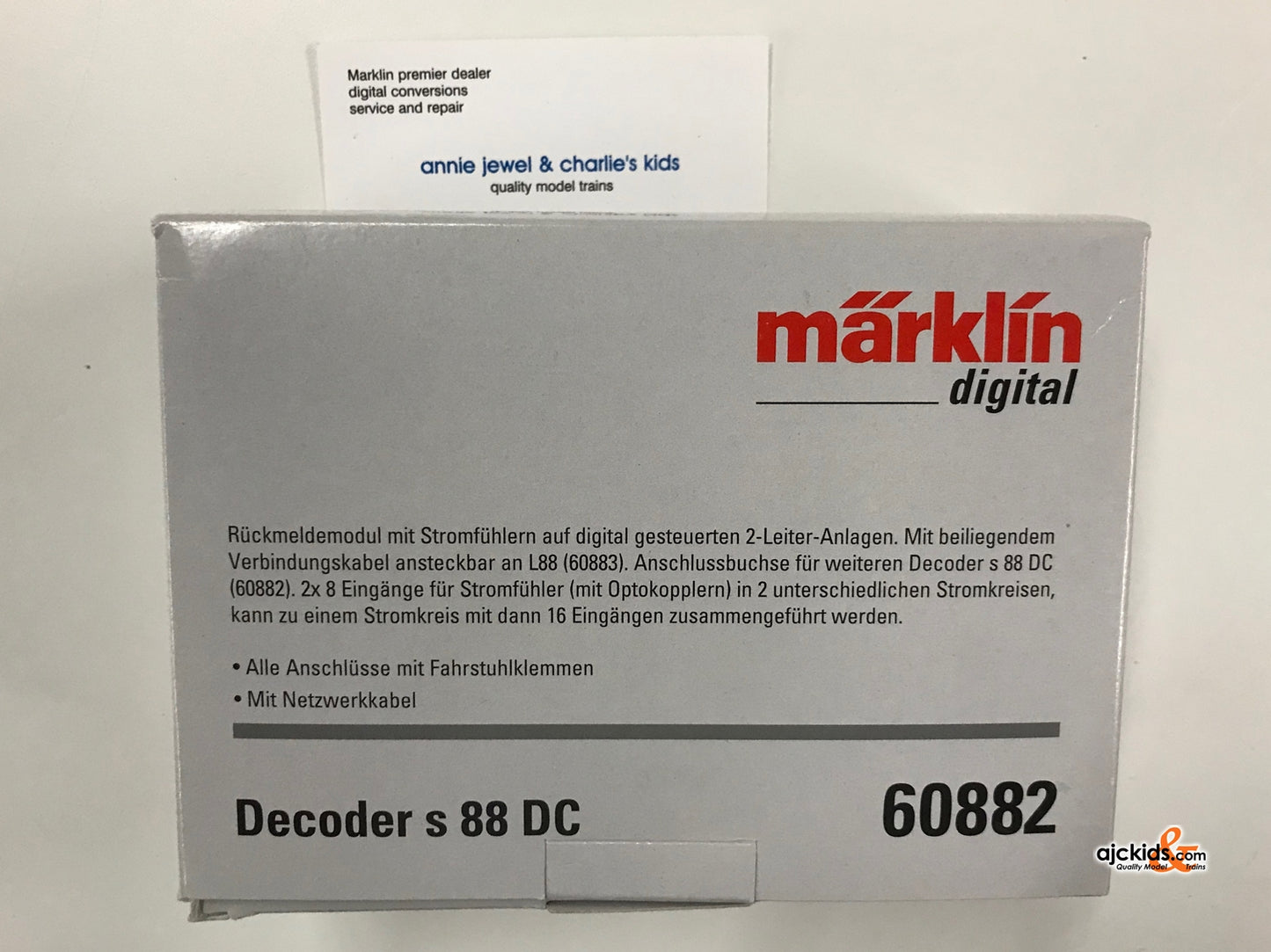 Marklin 60882 - s 88 DC Decoder (2-Rail)