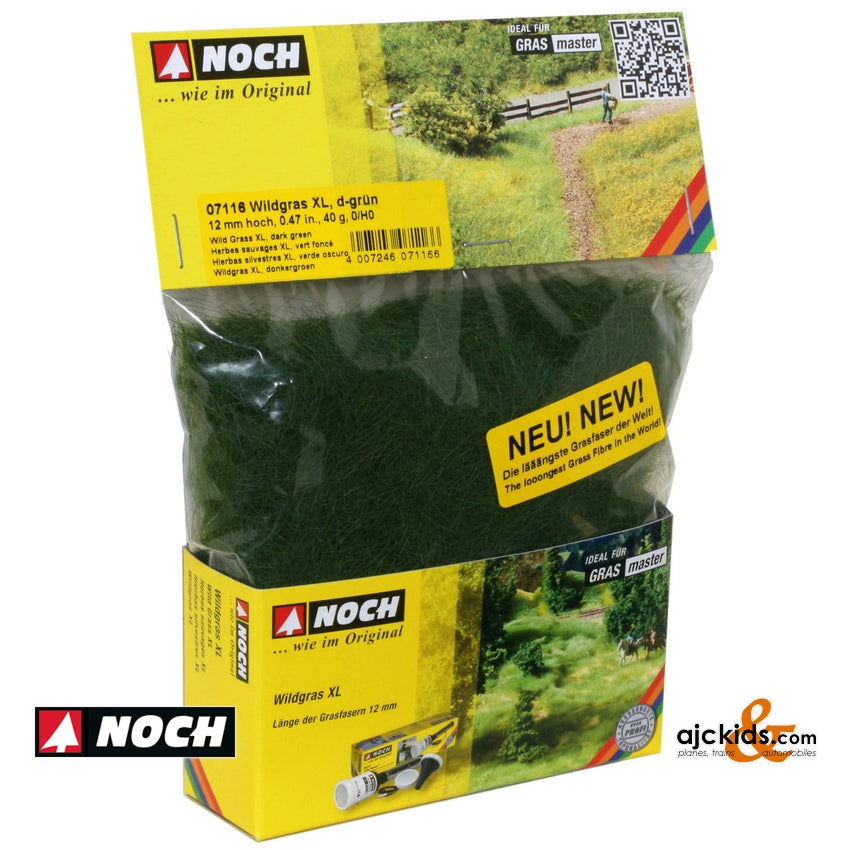 Noch 07116 - Wild Grass XL Dark Green 40g