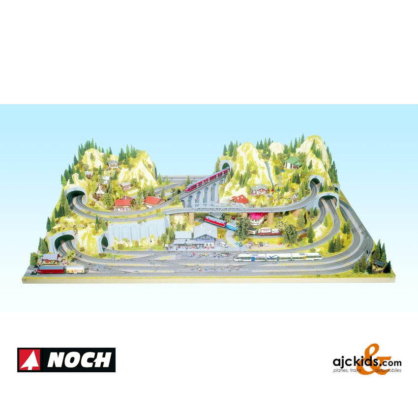 Noch 80100 - Silvretta 87x55x21" layout