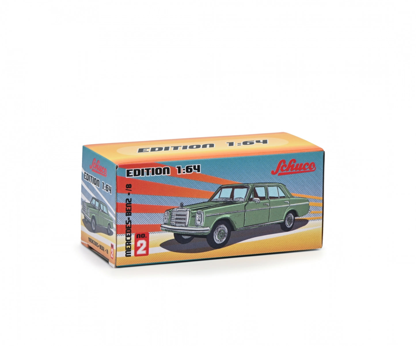 Schuco 452030600 - Paperbox Edition Mercedes 200D #2 1:64