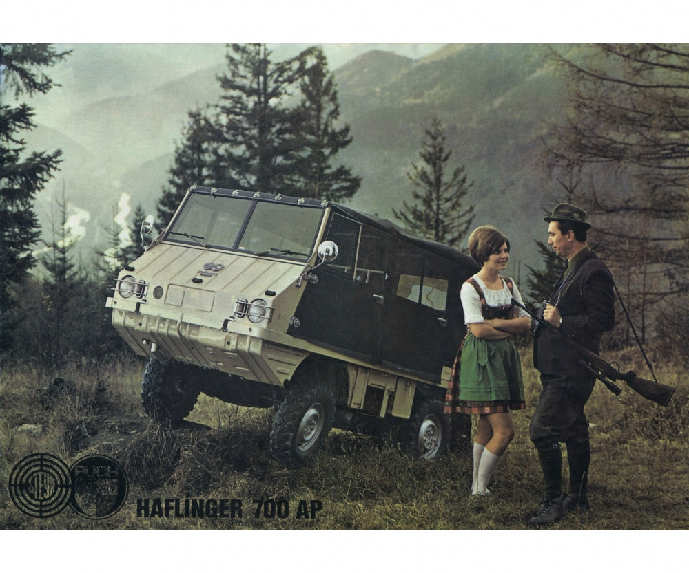 Schuco 450044000 - Steyr Puch Haflinger 1:18