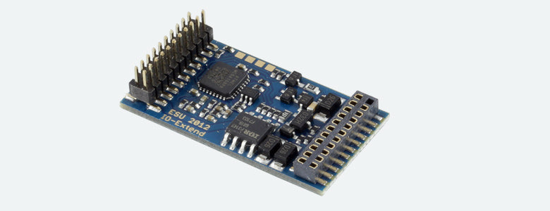 ESU 51970 - I/O Extension board for LokSound, LokPilot V4.0 21MTC (4x AUX, 2x Servo, Smokeunit)
