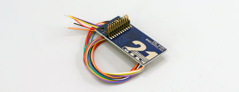 ESU 51957 - 21MTC adapter board for 10 outputs, solder contacts and soldered cables