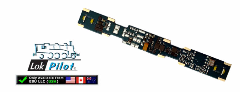 ESU 54650 - LokPilot micro Direct OEM - (For Upgrading DC versions of Locos offering Factory ESU Sound)