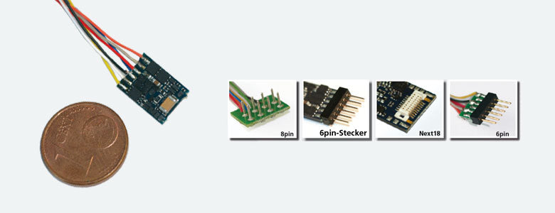 ESU 54689 - LokPilot micro V4.0, MM/DCC/SX, Next18 interface