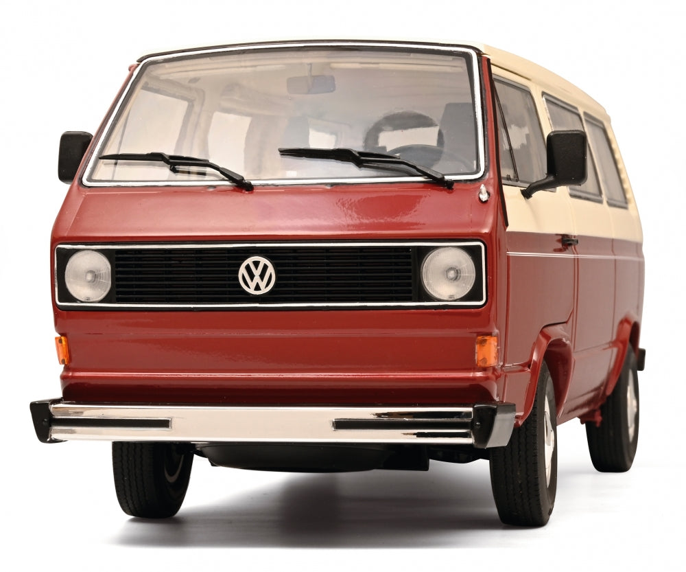 Schuco 450038100 - VW T3a bus red/white 1:18