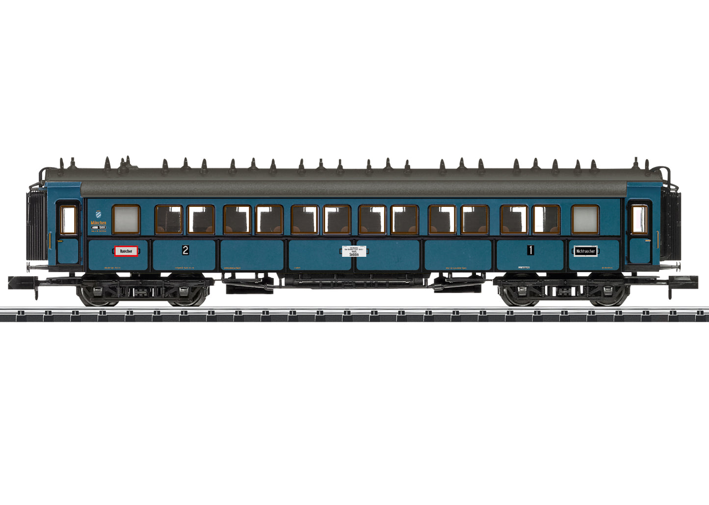 Trix 15324 - Type ABBü express train car, 1st/2nd class DRG