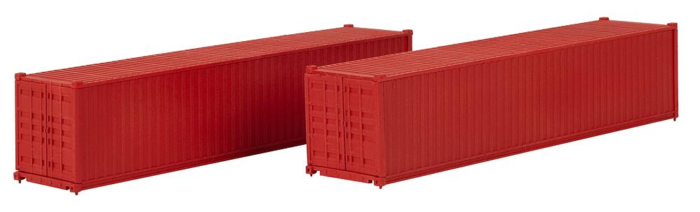 Faller 182054 - 20' Container, blue, set of 2, EAN: 4104090820541