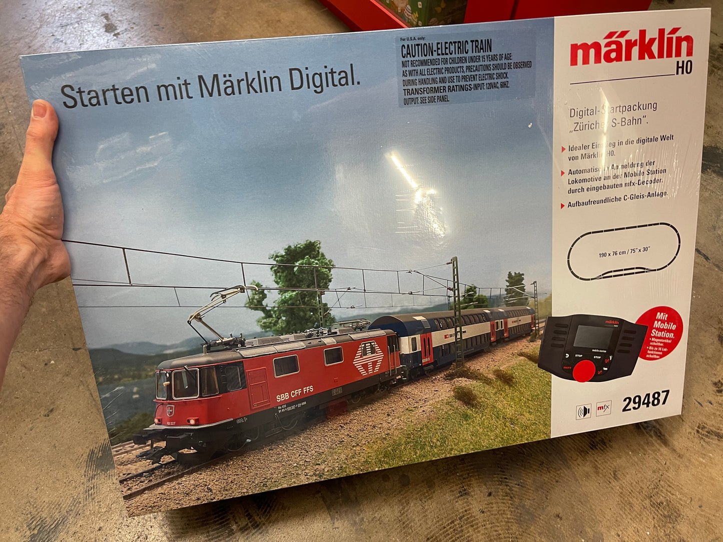 Marklin 29487 - "Zürich S-Bahn" Digital Starter Set