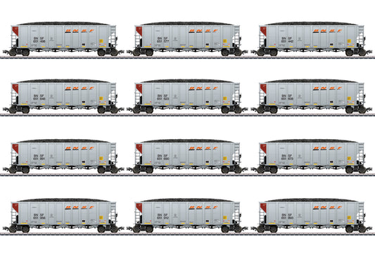 Marklin 45666 - BNSF Hopper Car Set, Era VI