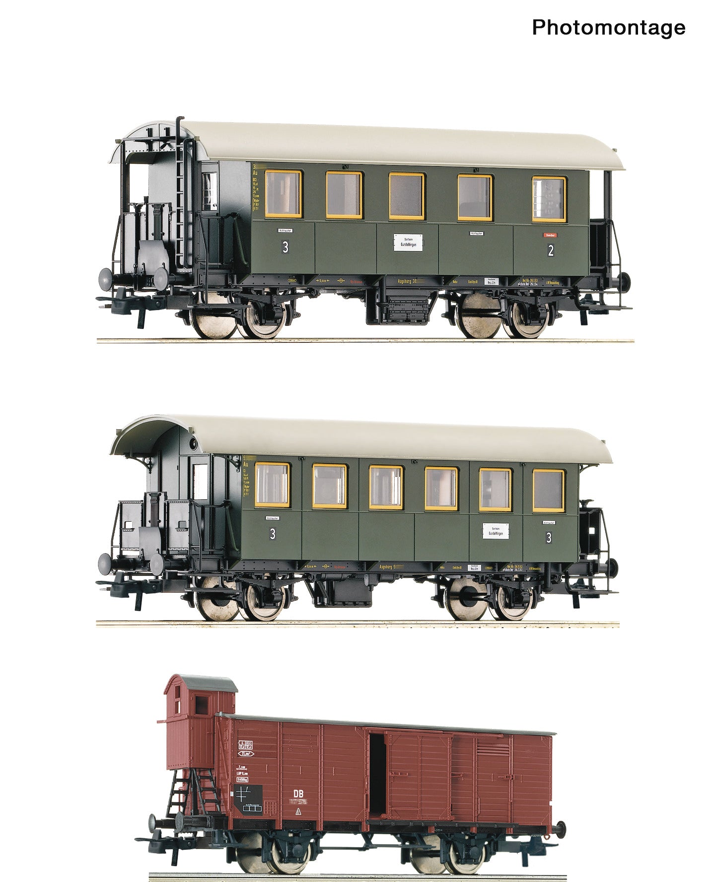 Roco 6200040 - 3-piece set: Passenger train