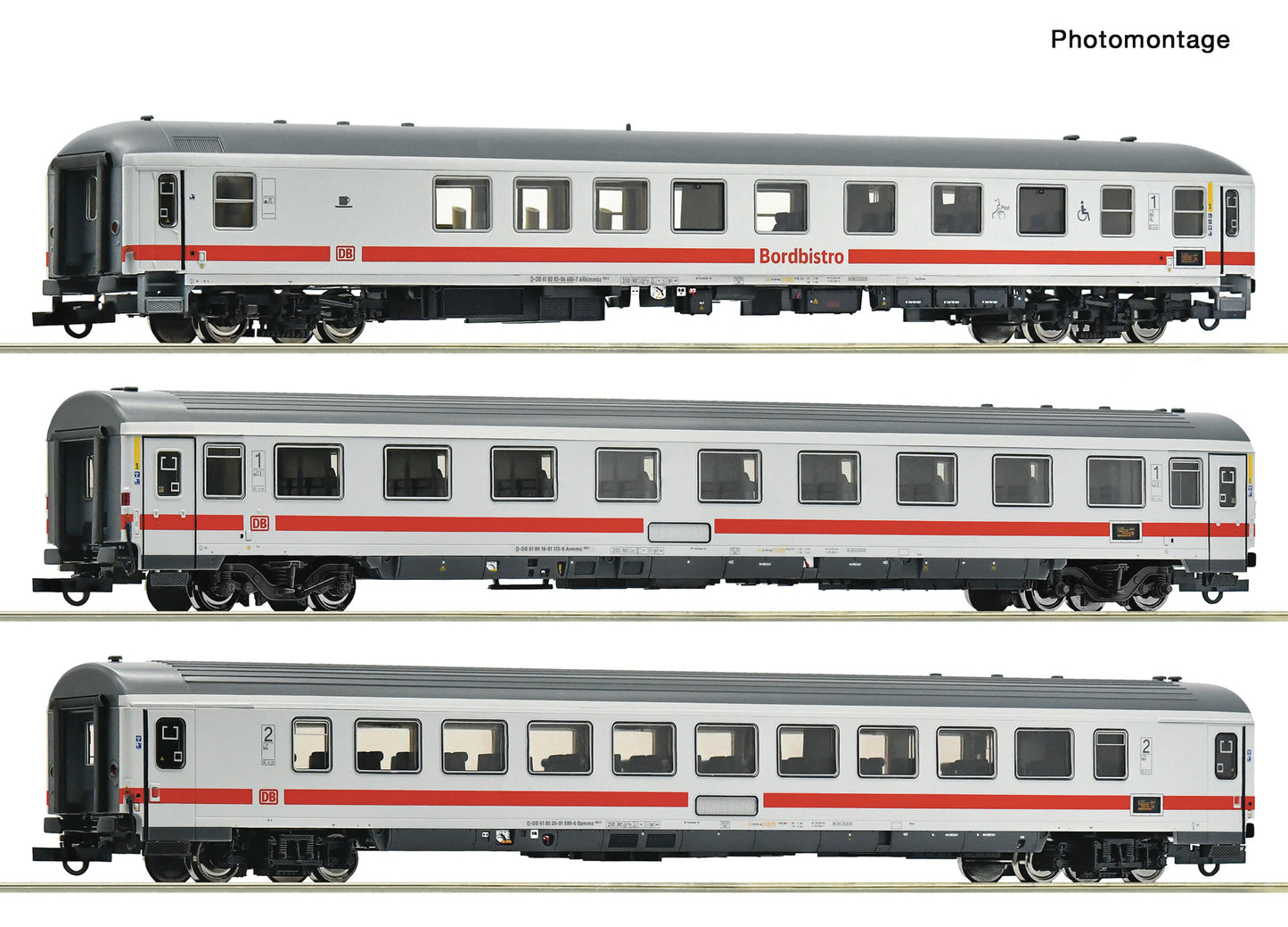 3 piece set (2): IC 2013 "Allgäu", DB AG 
