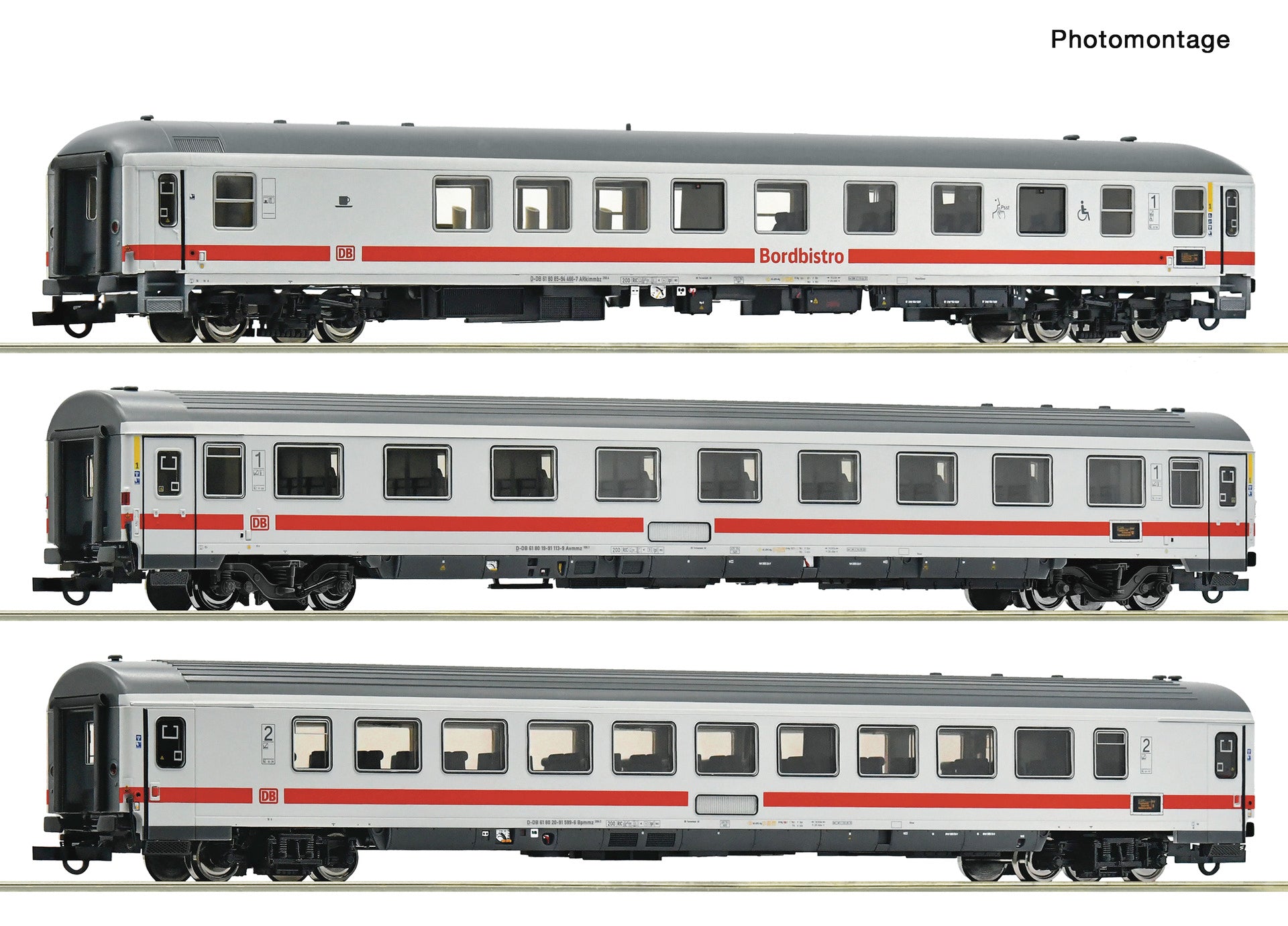 3 piece set (2): IC 2013 "Allgäu", DB AG 