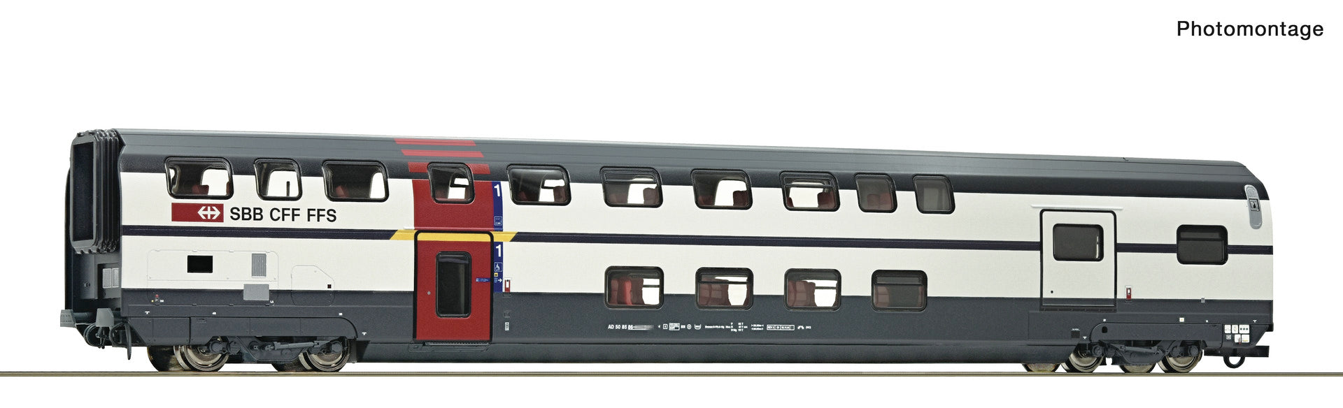 1st class double-deck coach luggage, SBB 