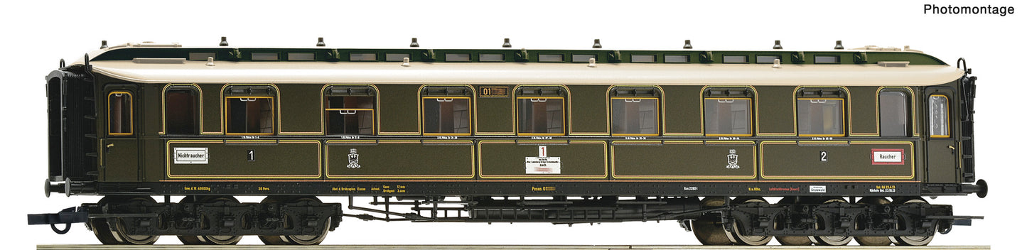 1st/2nd class express train coach, K.P.E.V. 